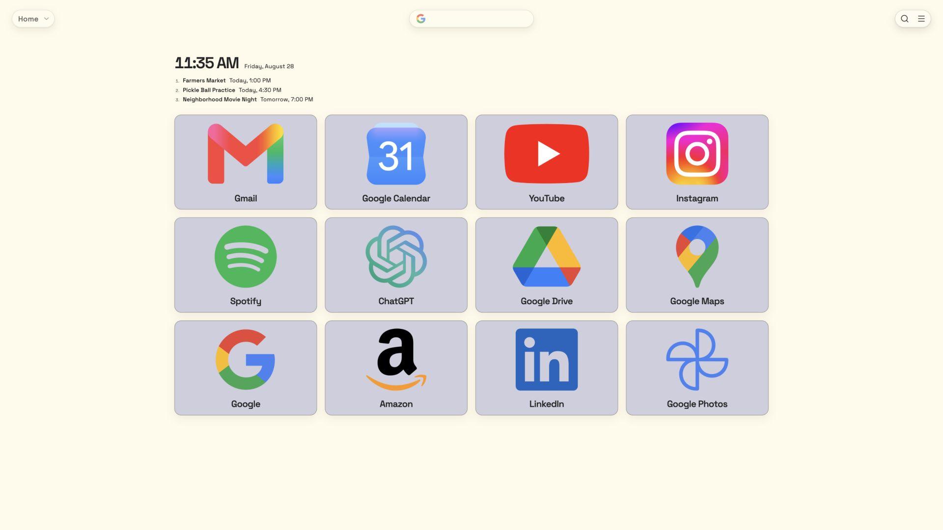 A real twelve-card SpeedGrid workspace using Alucard Classic