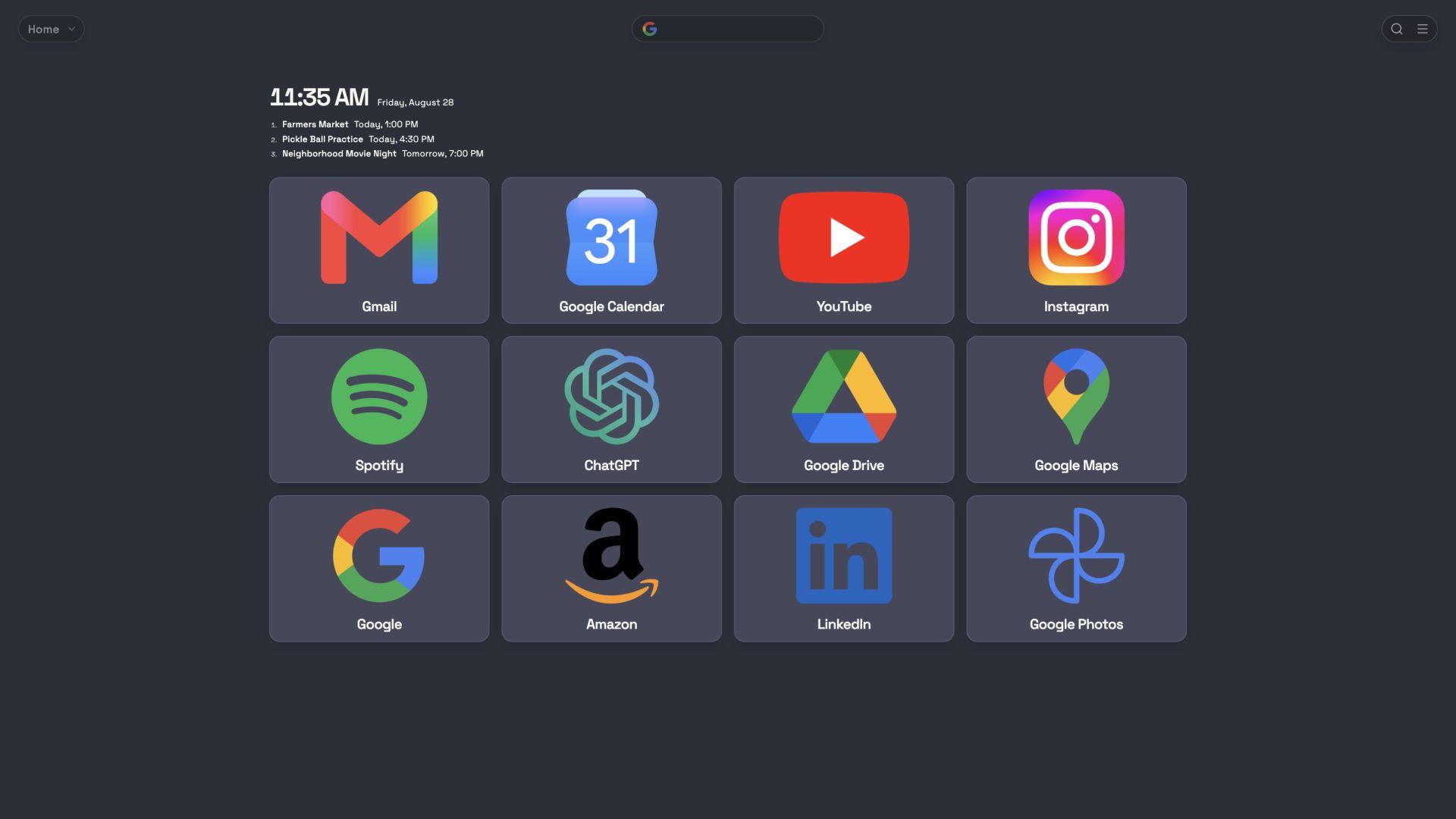 A real twelve-card SpeedGrid workspace using the Dracula Classic profile